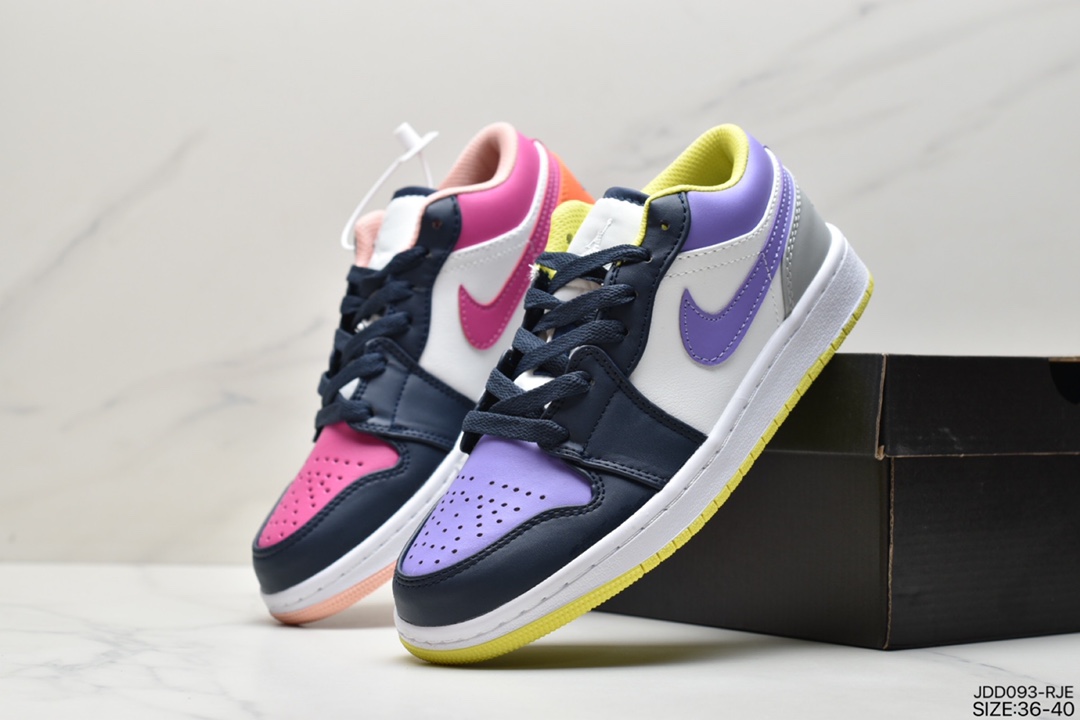 120 耐克NK Air Jordan 1 Low”Breathe/Triple White”AJ1乔丹一代低帮经典篮球鞋DC0774