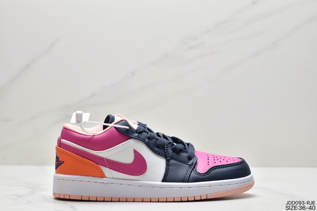 120 耐克NK Air Jordan 1 Low”Breathe/Triple White”AJ1乔丹一代低帮经典篮球鞋DC0774