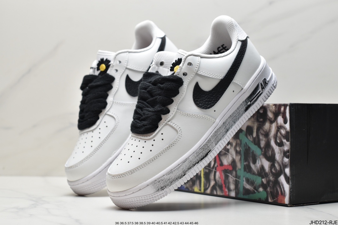 190 PEACEMINUSONE x Nike Air Force 1 ”Para-noise” 权志龙主理 联名款空军一号低帮运动板鞋 DD3223-100