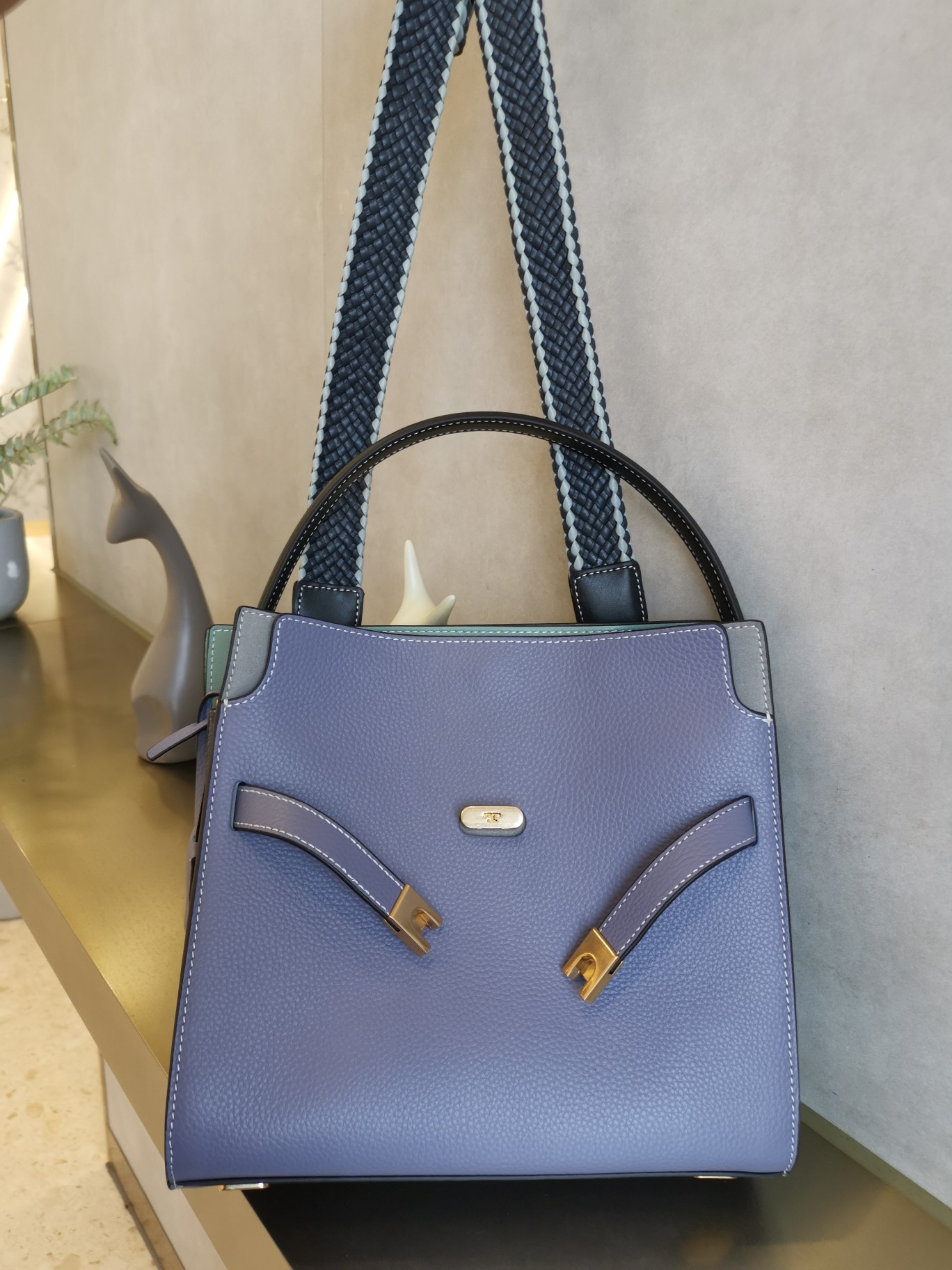 Tory Burch ～ 334荔枝纹TORY BURCH 汤丽柏琦 Lee Radziwill 多层手袋