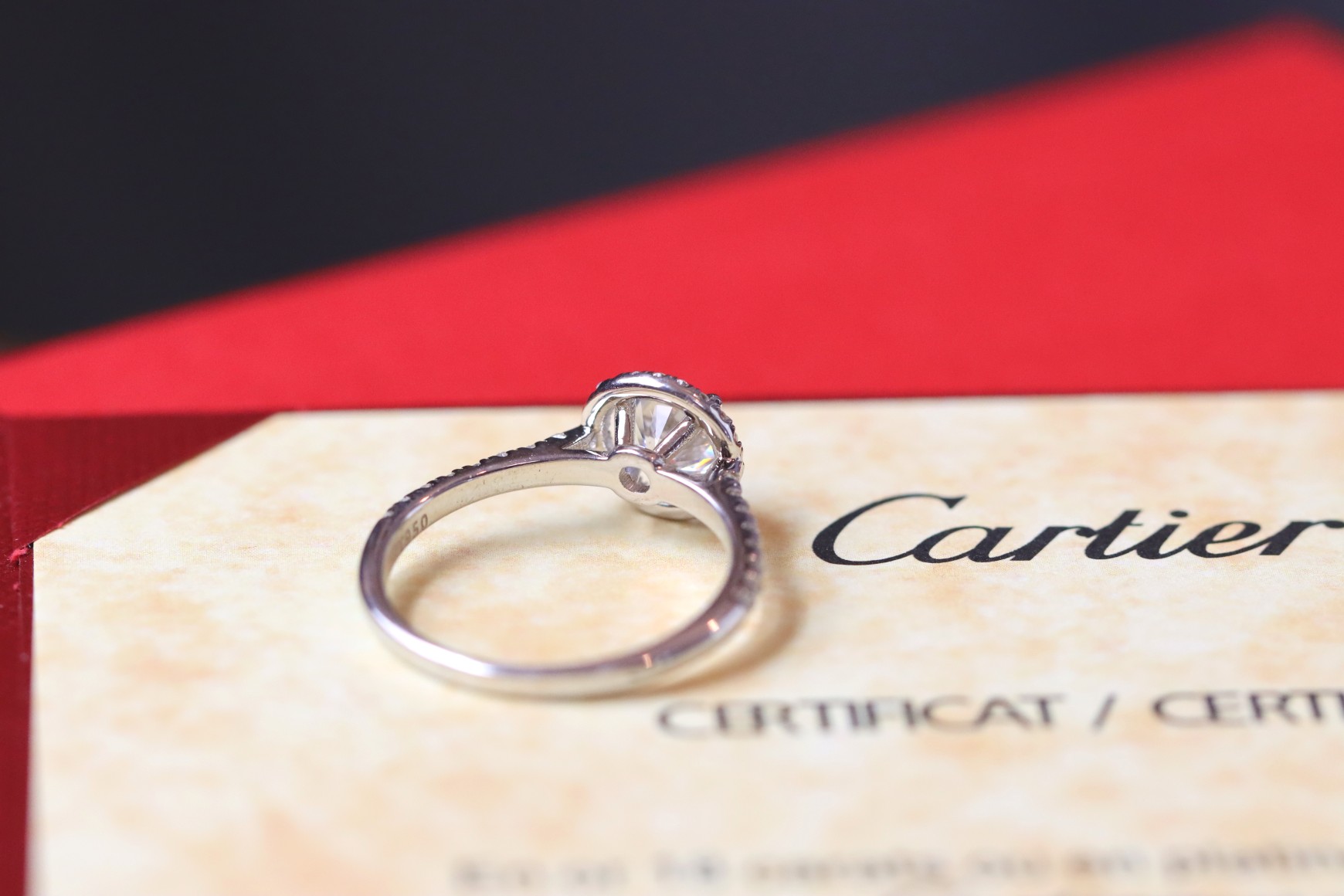 Cartier Cartier卡地亚 Destinee 圆钻戒指