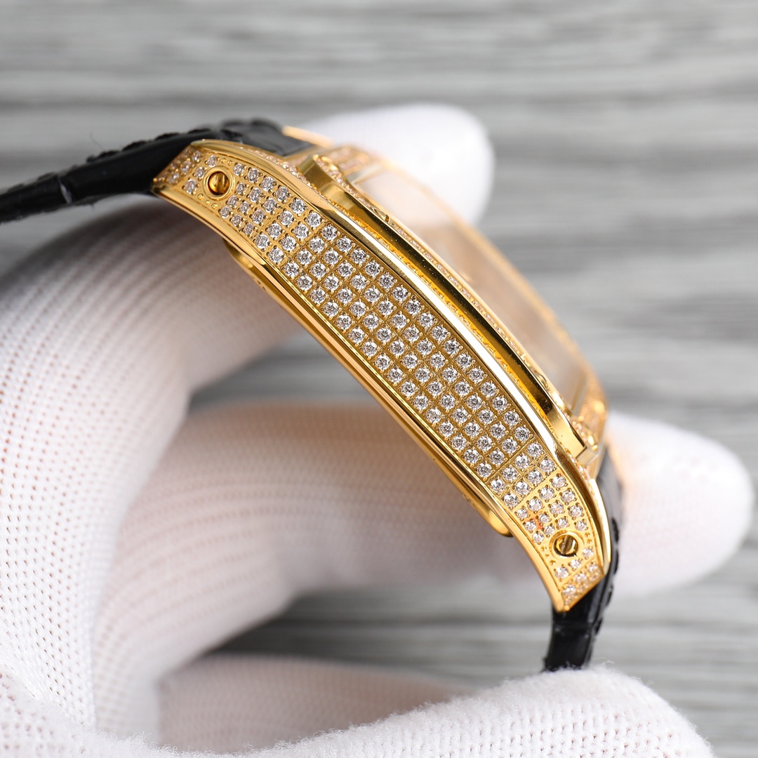 经典新款推出 卡地亚 CARTIER 🎮AF1 山度士腕表 WM509018