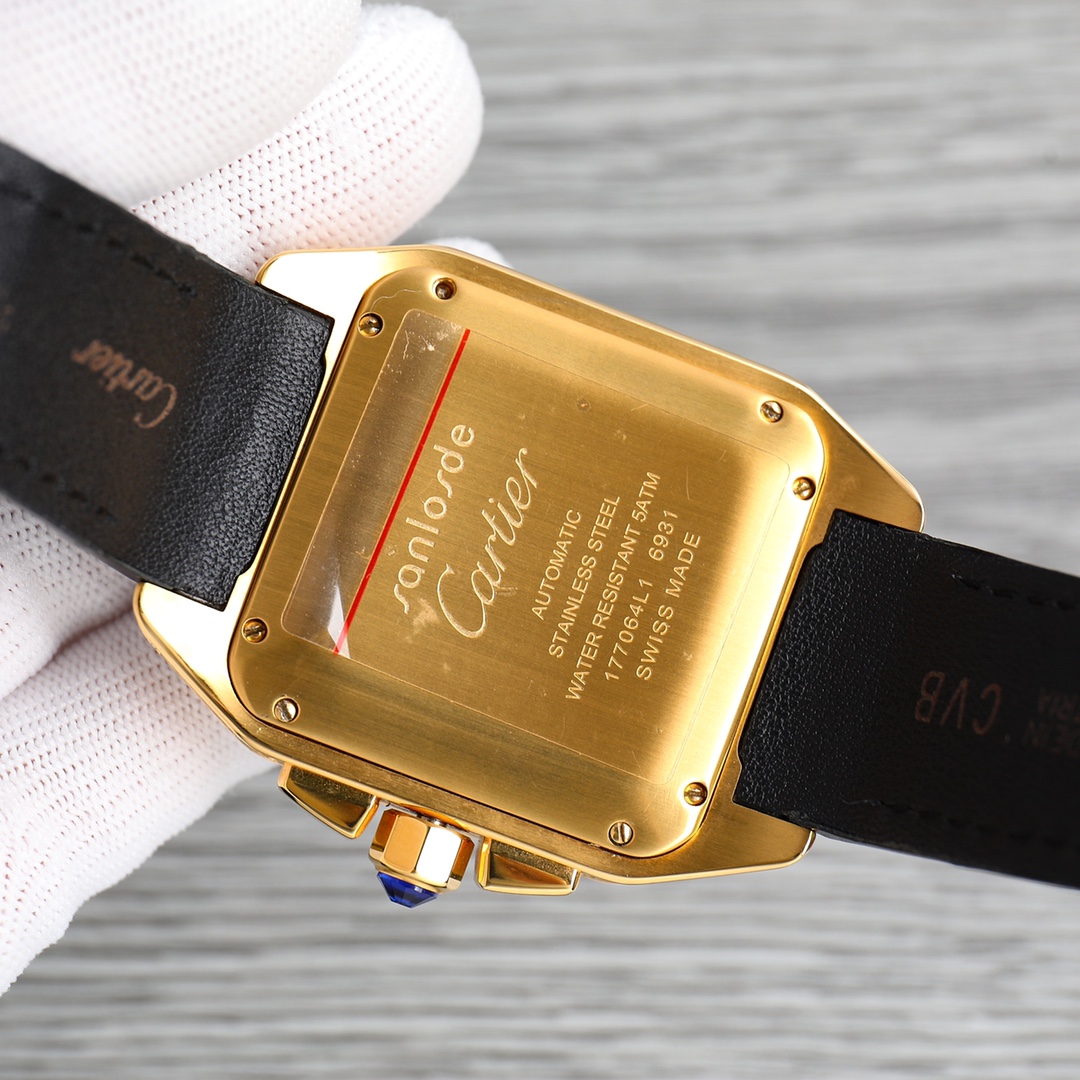 经典新款推出 卡地亚 CARTIER 🎮AF1 山度士腕表 WM509018