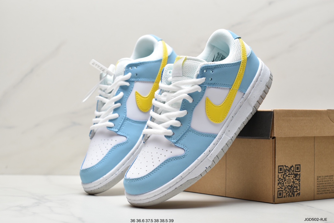 180 耐克Nike Dunk Low 白粉 粉色鞋扣DX6060-121