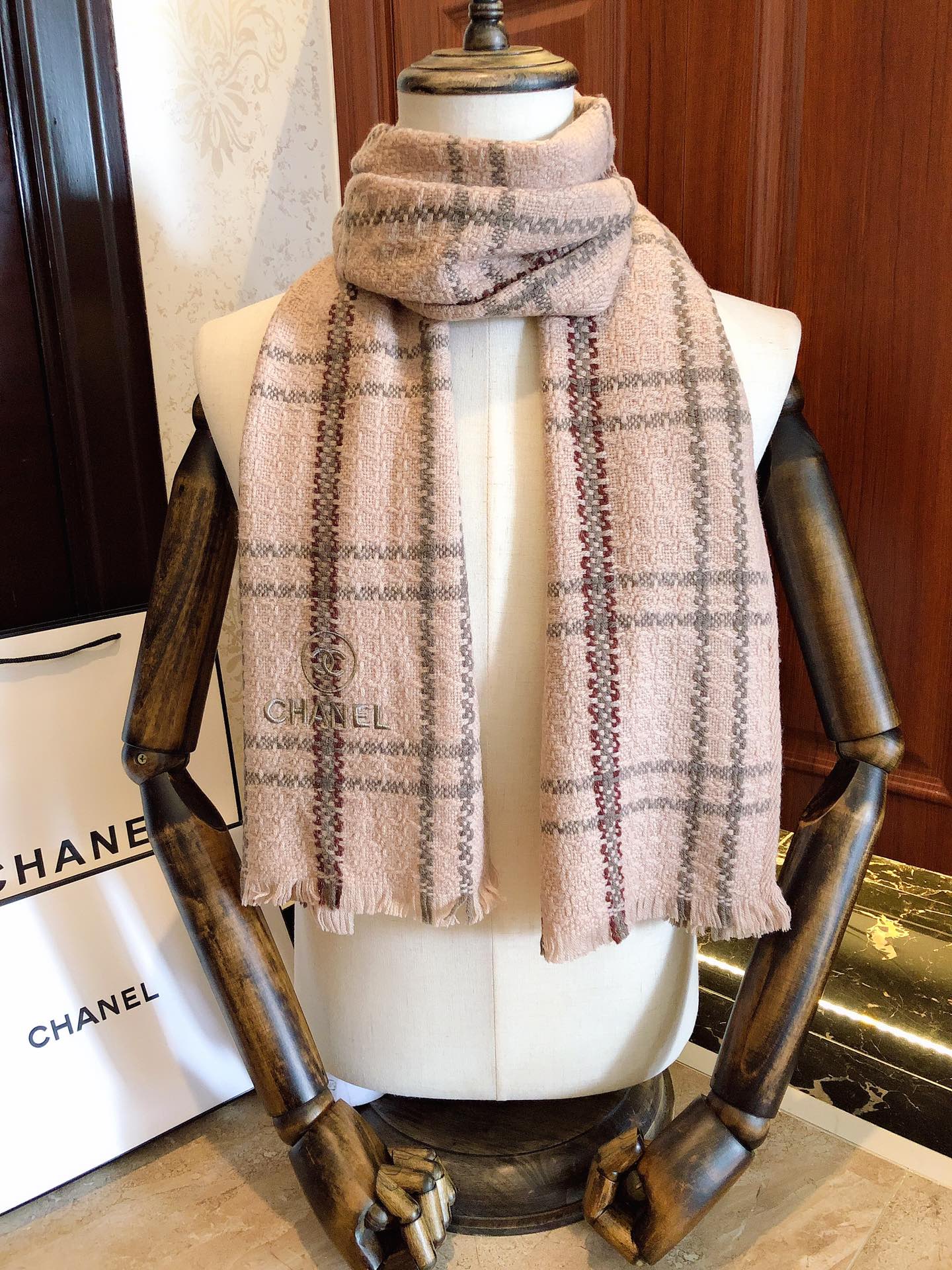 Chanel Haute Couture Silk Twill Scarf Shawl Ref 2