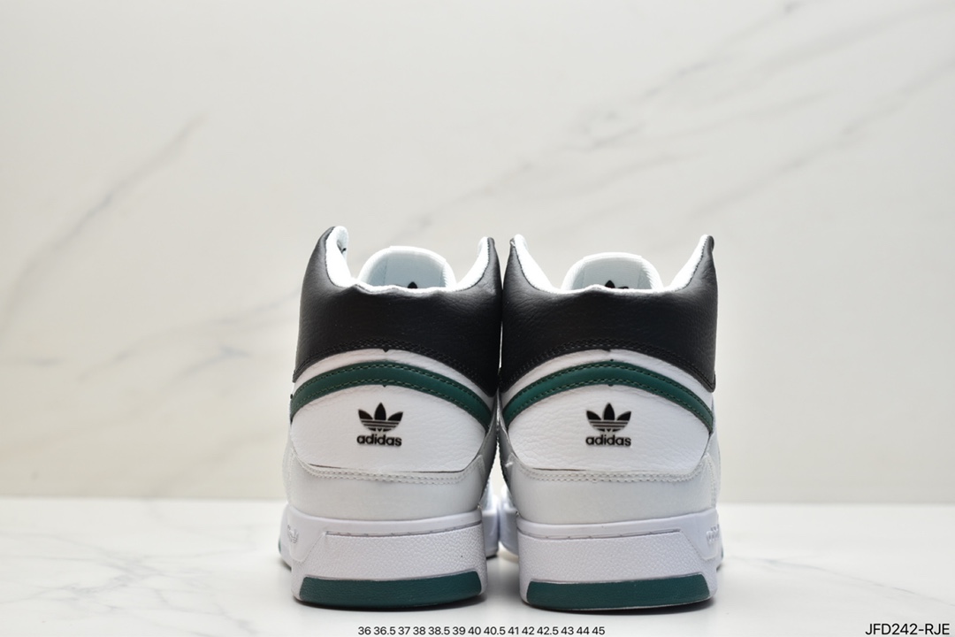 Overseas channel version with original box and original label Adidas Drop Step clover officially launched simultaneously FW2037