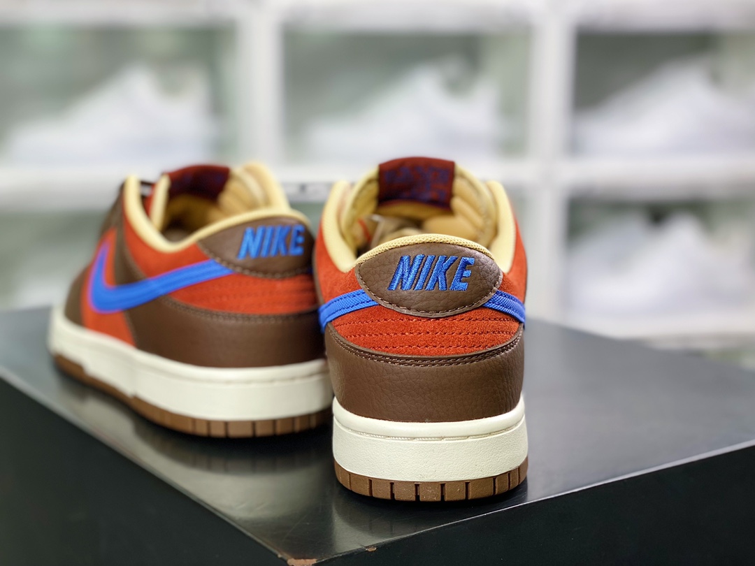 SB Dunk Low ”Mars Stone” dunk series low top sneakers ”wine red dark brown light blue hook” DR9704-200