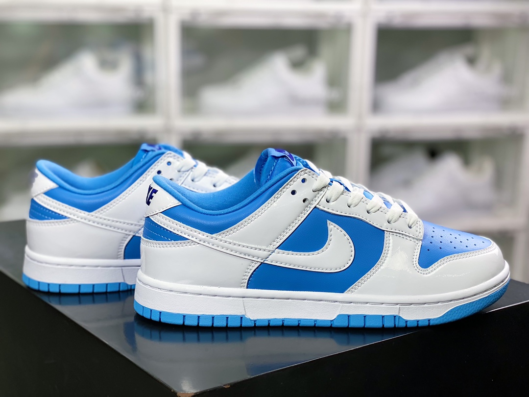 300 WMNS SB Dunk Low”University Blue”扣篮系列低帮板鞋“反转北卡蓝白蓝 ”DJ9955-101