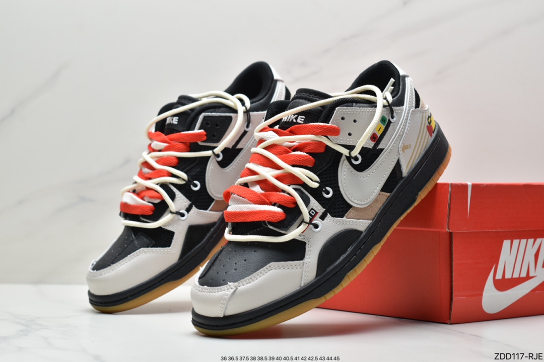 230 Nike Dunk Scrap ”Archeo Brown” SB解构系列低帮休闲运动滑板板鞋 DB0500