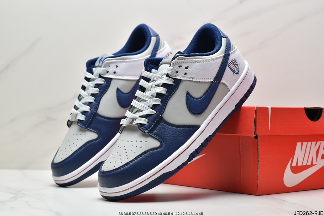 170 Nike SB Dunk Low 黑白蓝 FD9064-110