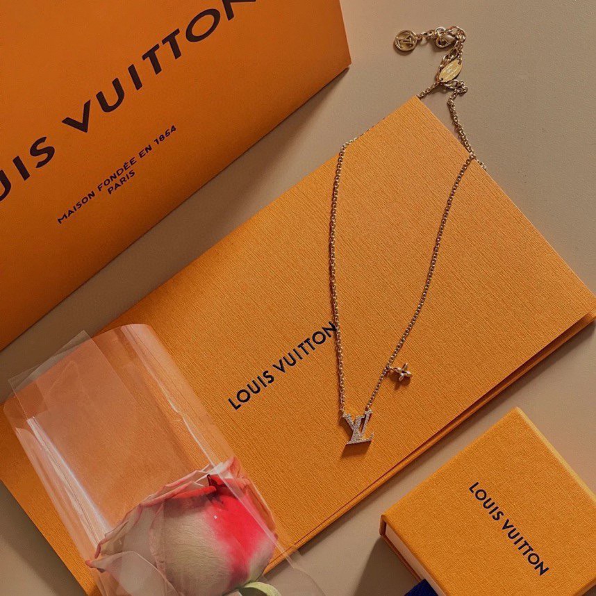 NO:104455,Lv necklace, Lv necklace, louis vuitton, necklace19860909Lv项链,Lv项链,louis vuitton,necklace,Jewelry
