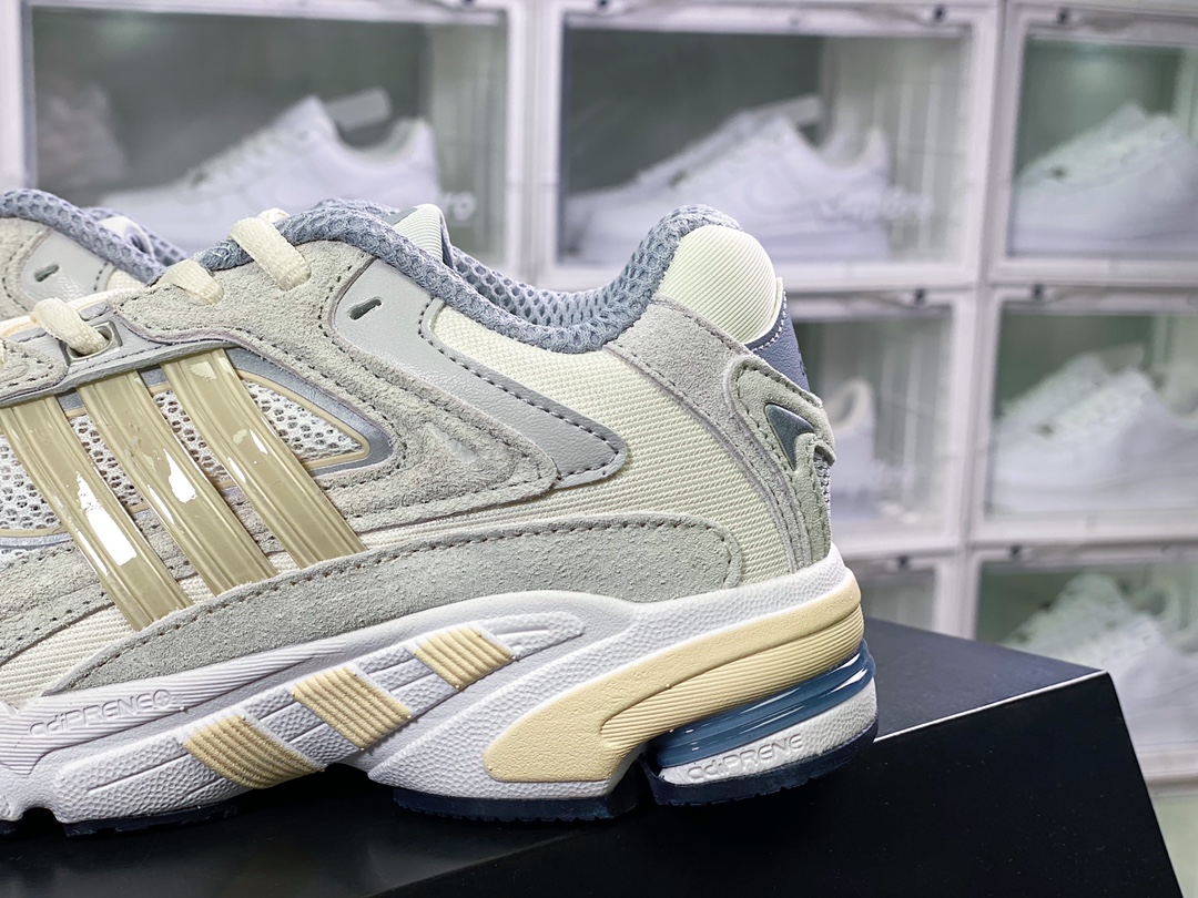 Originals Response CL ”Crystal White” Response CL Series Daddy Style Retro Breathable Cushioning Casual Sports Jogging Shoes ”Light Gray Milk Yellow” GZ1562