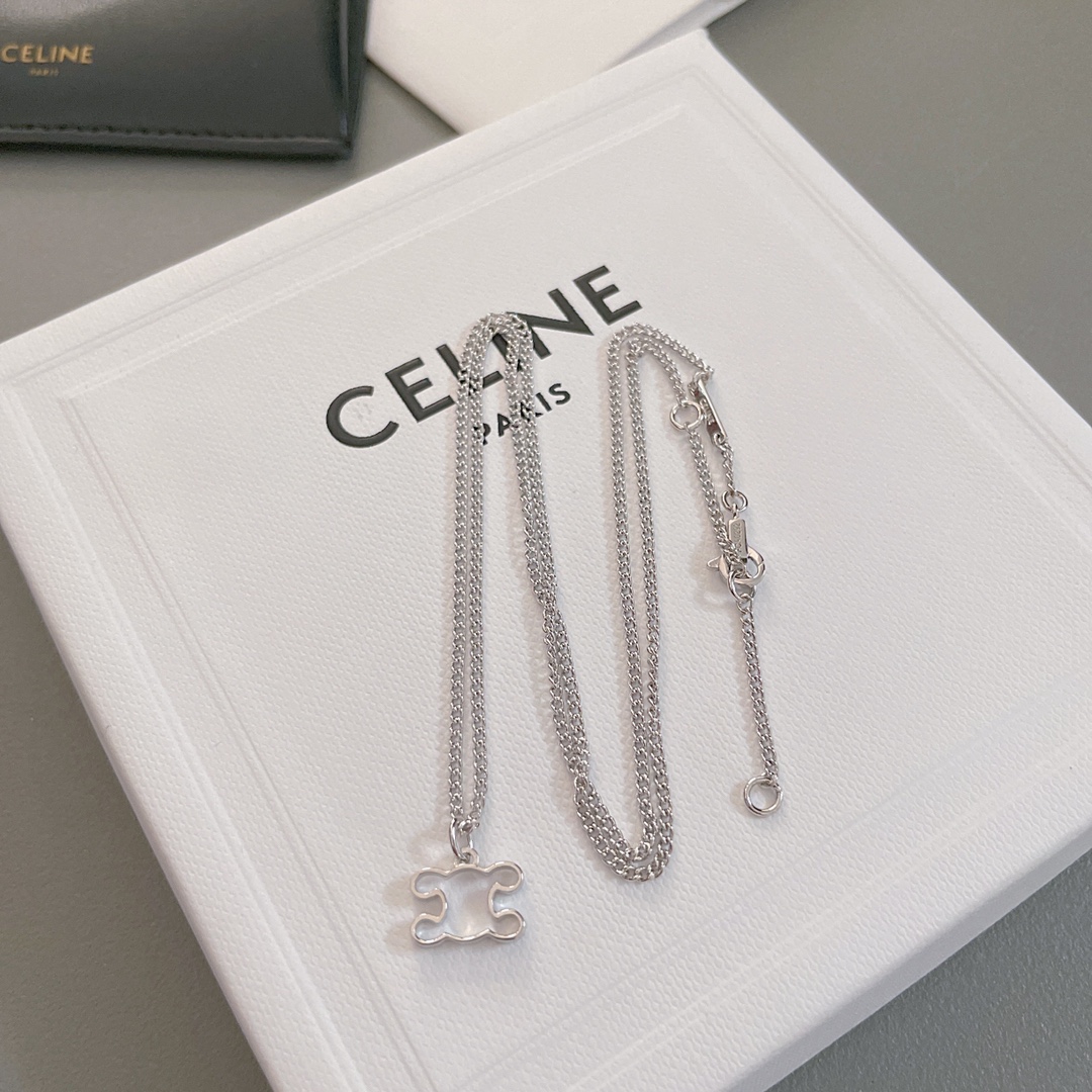 “Z3950: CNC-Carved Hardware, Cel!ne Necklace – Perfect for Year-Round Style” - 图片 5