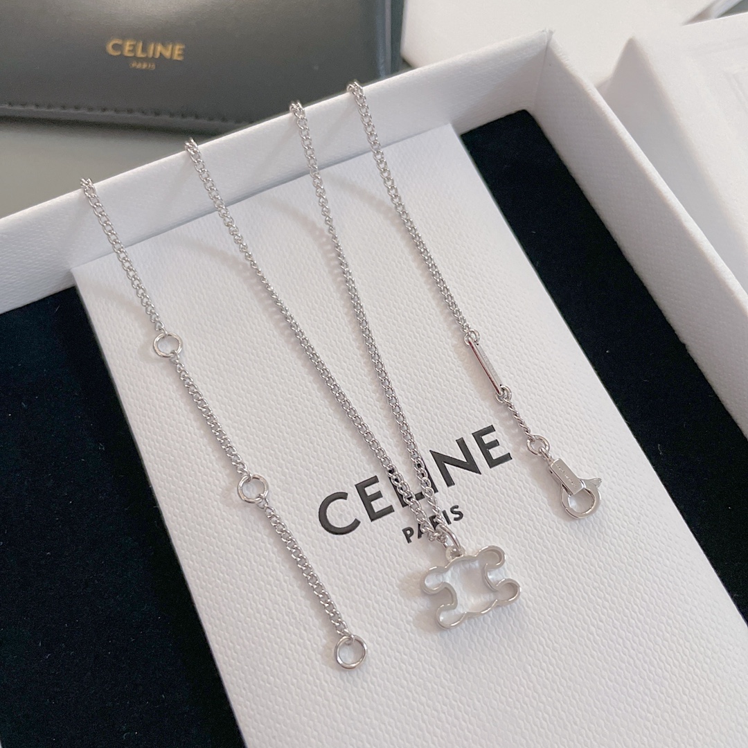 “Z3950: CNC-Carved Hardware, Cel!ne Necklace – Perfect for Year-Round Style” - 图片 4