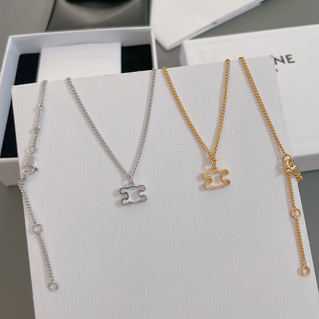 “Z3950: CNC-Carved Hardware, Cel!ne Necklace – Perfect for Year-Round Style” - 图片 9
