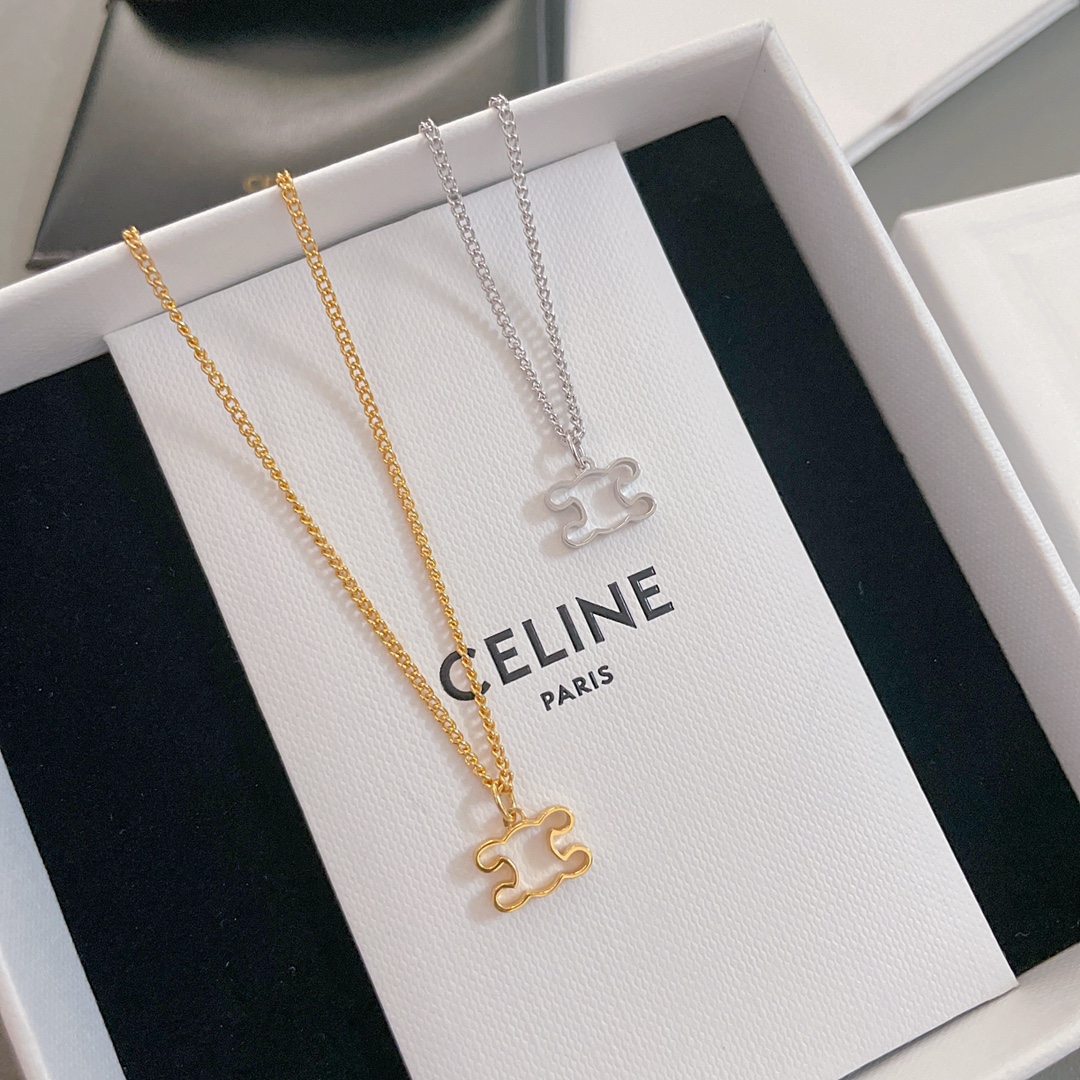 “Z3950: CNC-Carved Hardware, Cel!ne Necklace – Perfect for Year-Round Style” - 图片 2