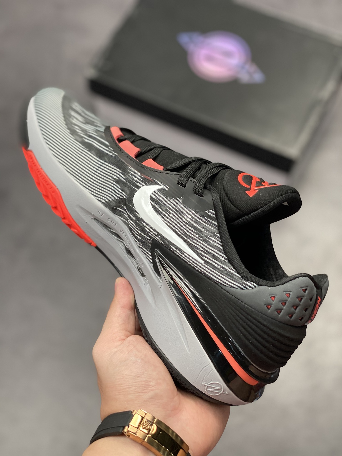 260 NIKE Air ZOOM GT CUT 2代 黑灰DJ6015-001