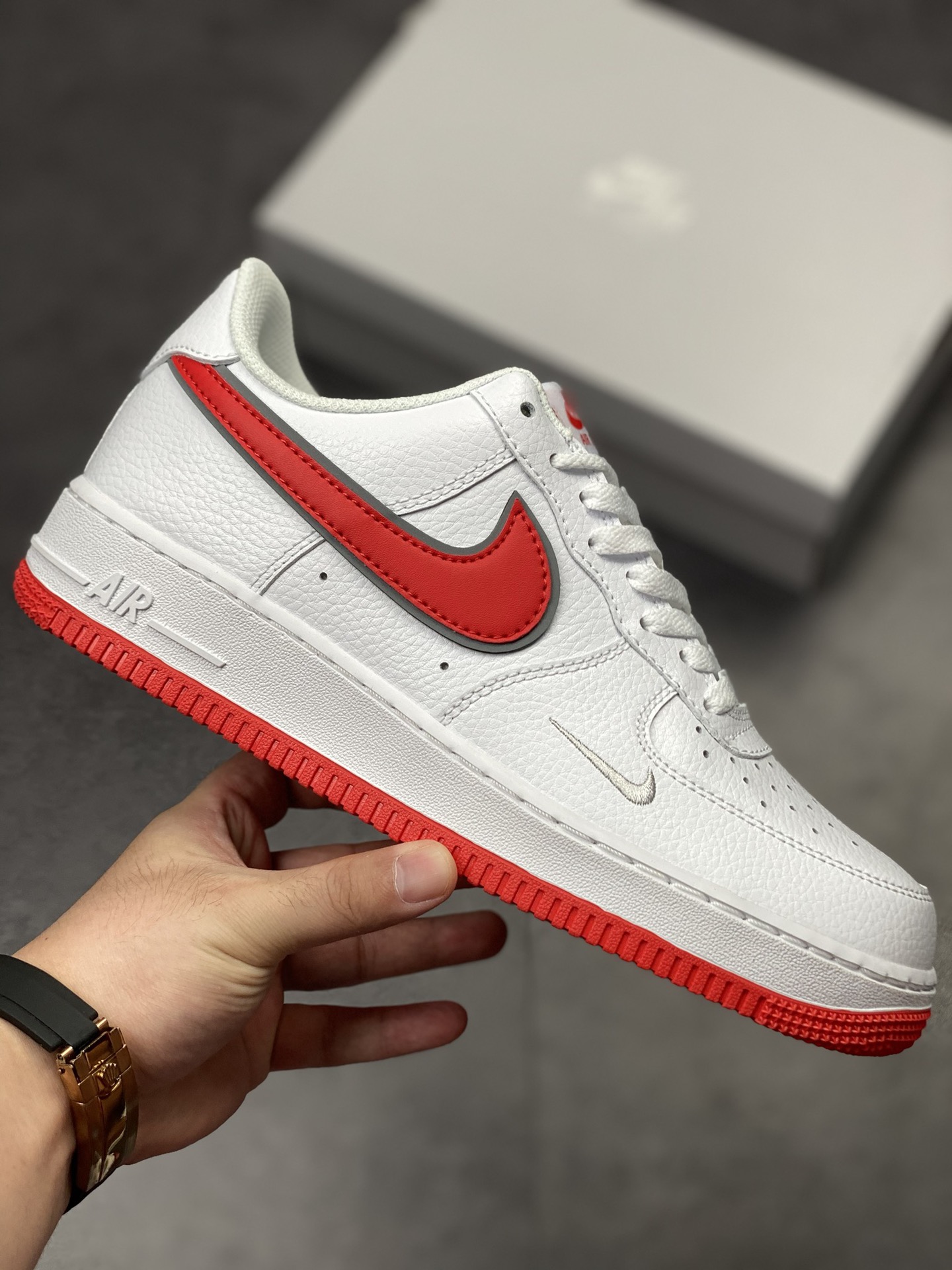 200 Nike Air Force 1 Low 07 白红DX9269-101