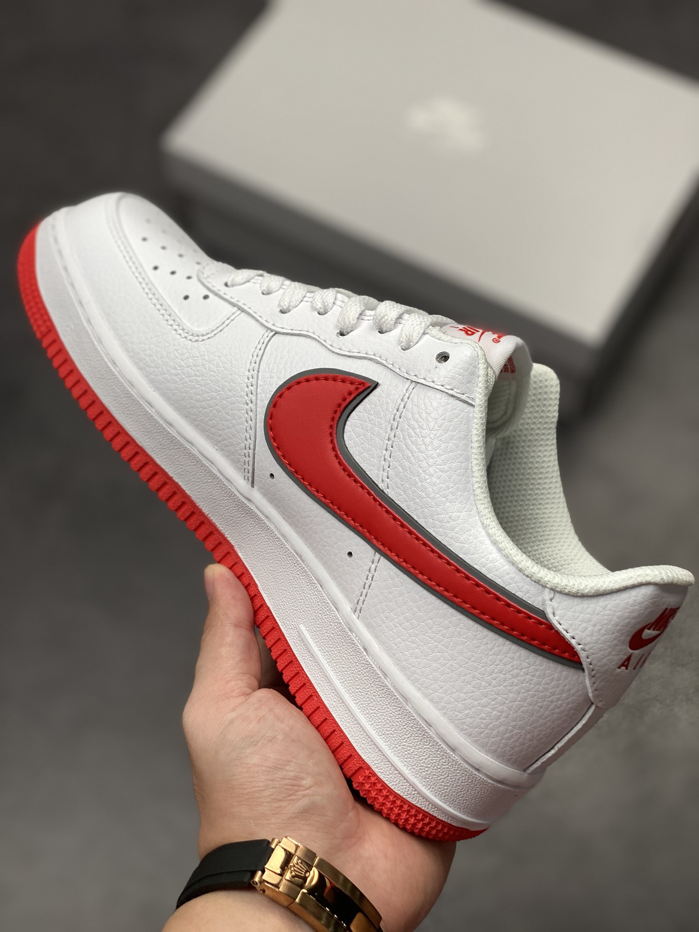200 Nike Air Force 1 Low 07 白红DX9269-101