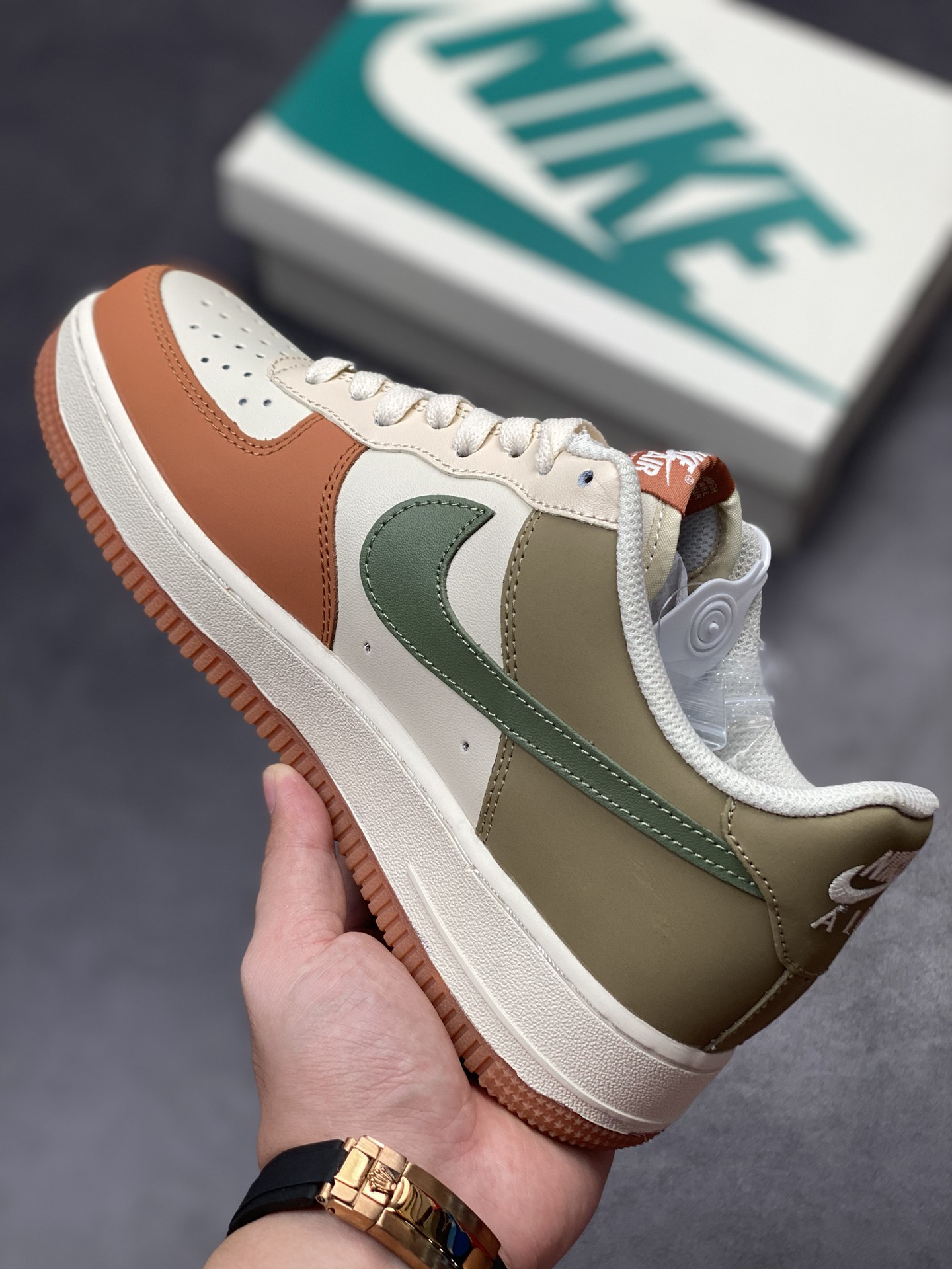 240 Nike Air Force 1 Low 07 KAKAO 联名暖米色 BS8871-801