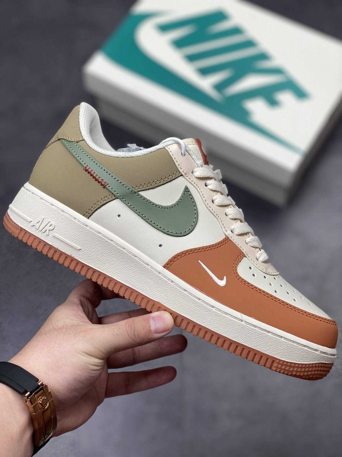 240 Nike Air Force 1 Low 07 KAKAO 联名暖米色 BS8871-801
