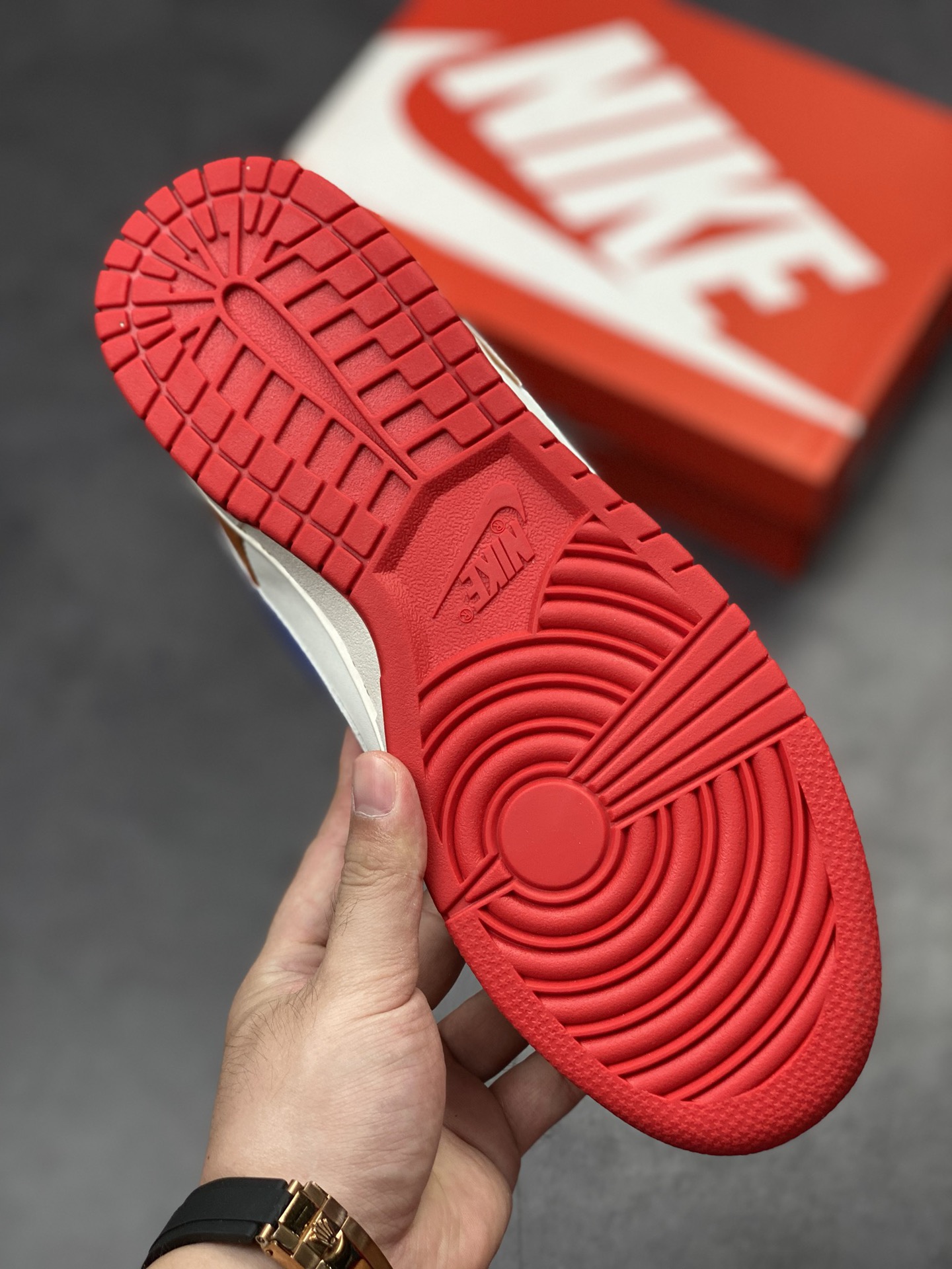 220 Nike SB Dunk Low 白橙蓝 纯原大厂出品 DH9765-101