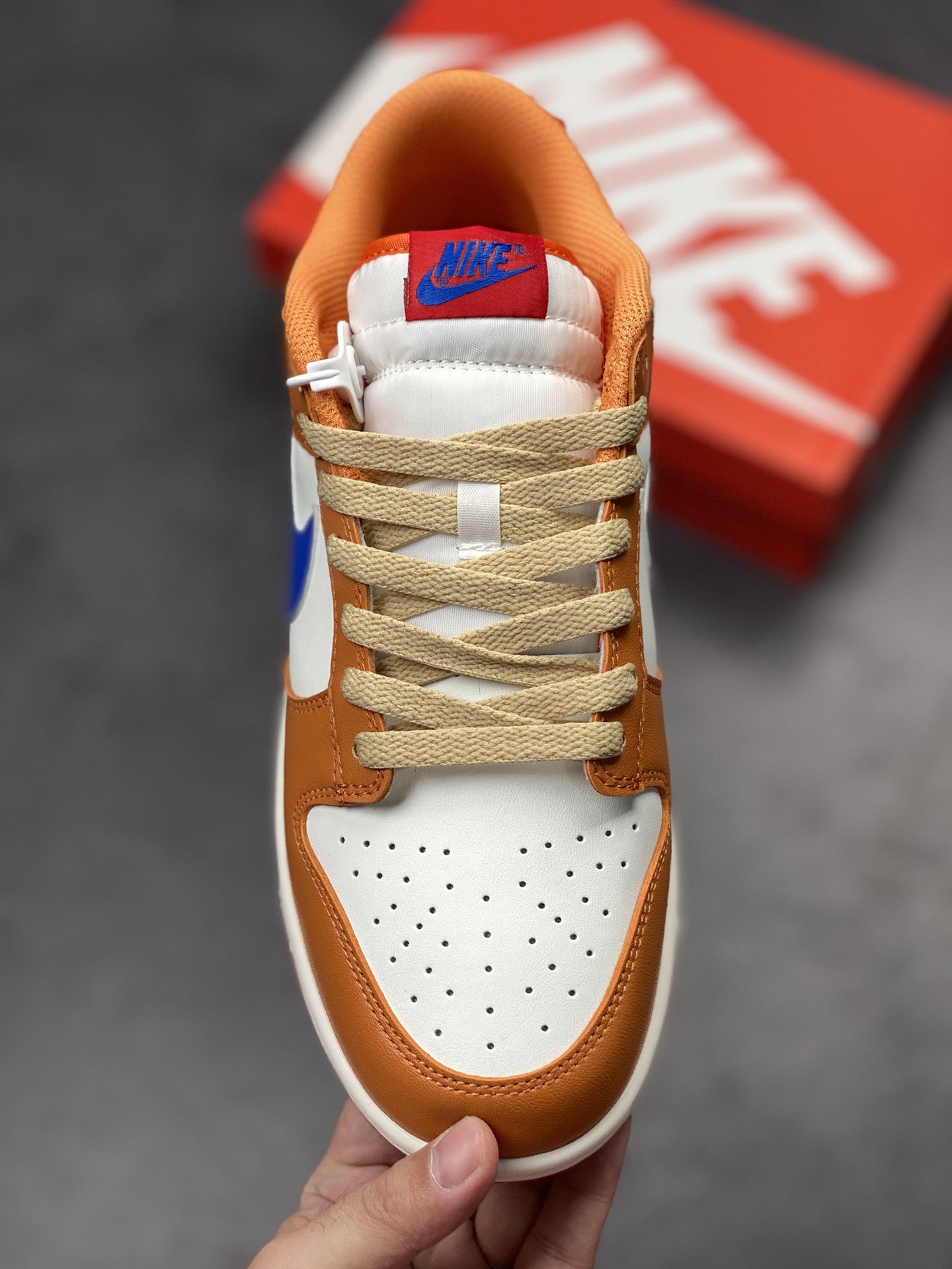 220 Nike SB Dunk Low 白橙蓝 纯原大厂出品 DH9765-101
