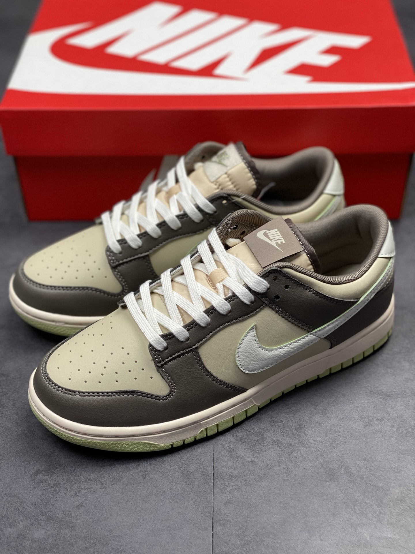 280 Nike SB Dunk Low 卡其棕绿配色FB4960-210