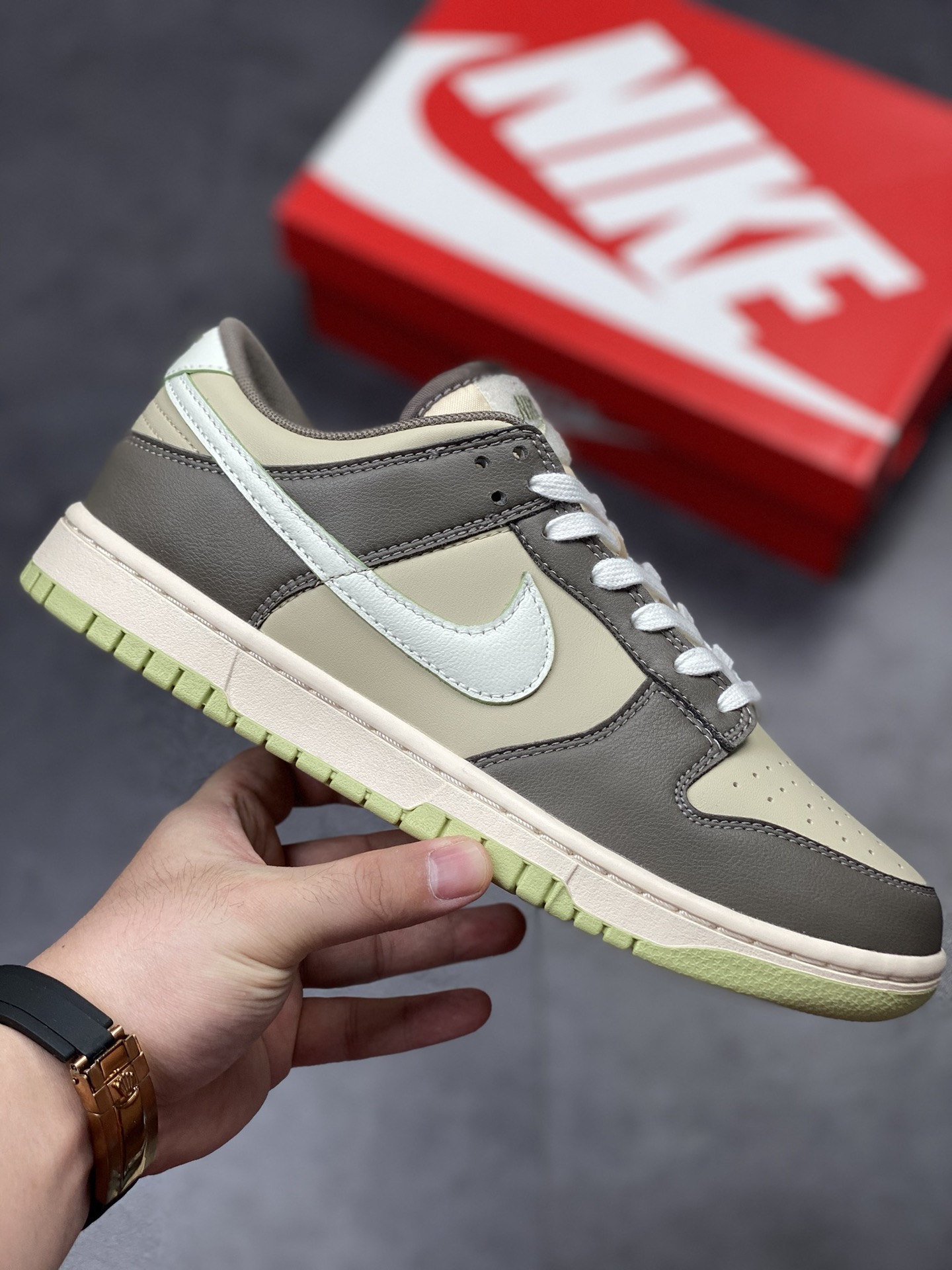 280 Nike SB Dunk Low 卡其棕绿配色FB4960-210