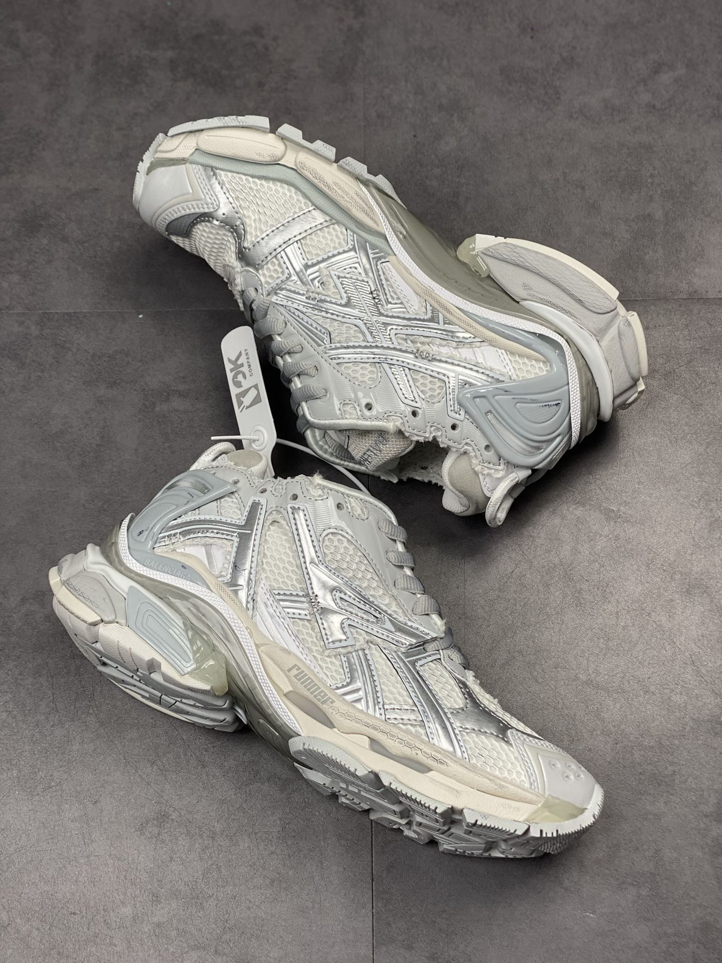 /Balenciaga Runner sneakers silver 677402 W3RBL 8100