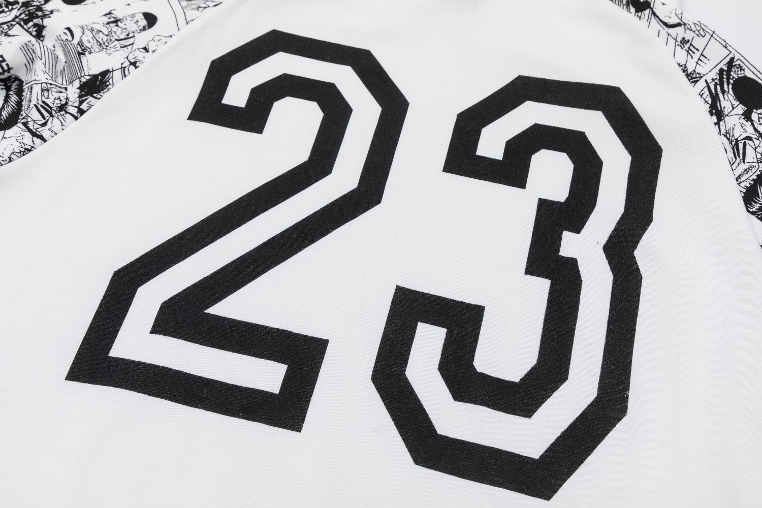 KU3011#AJ FLYING MAN’S FUR COAT BLACK WHITE M-XXL - 图片 8