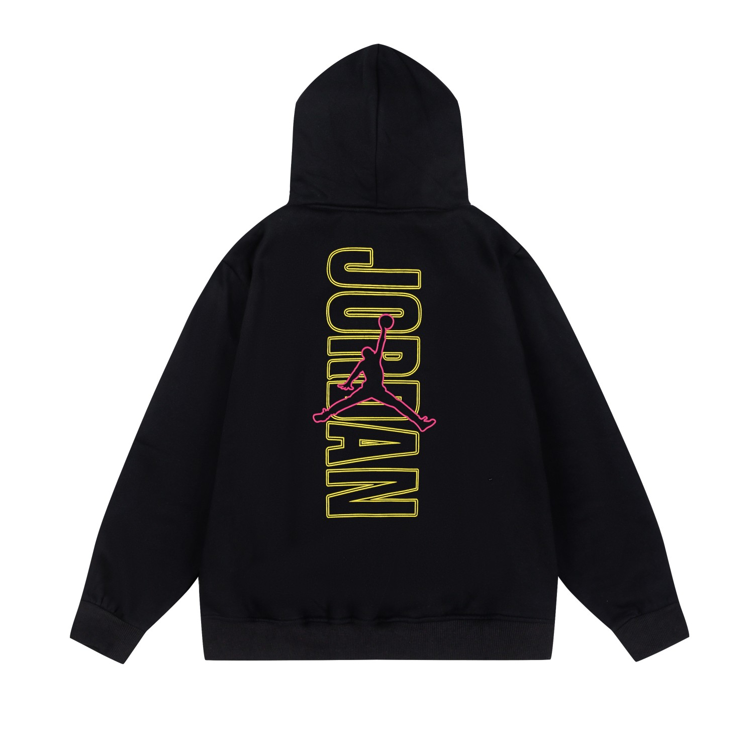 KU612#AJ FLYING MAN’S CIRCA GUARDIA BLACK GREY M-XXL - 图片 3