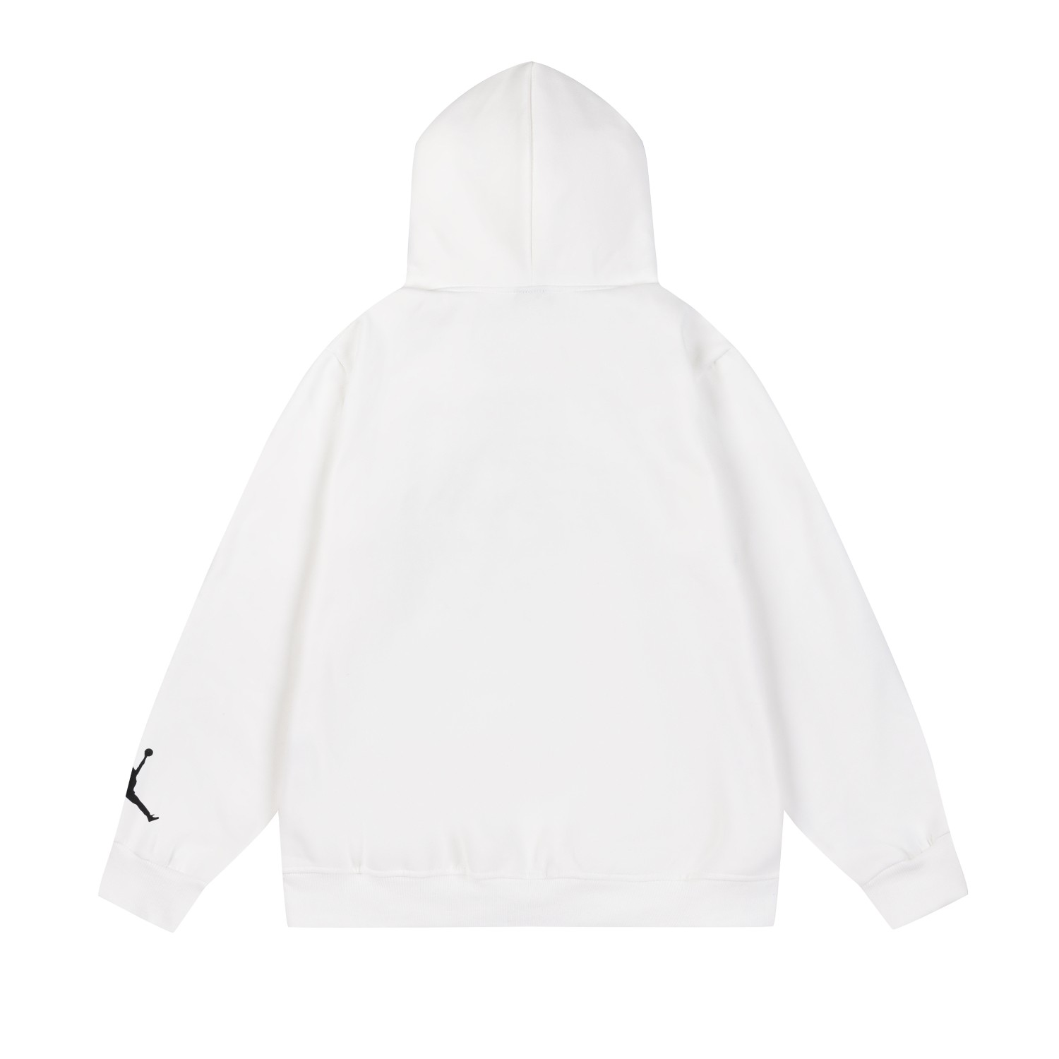 KU605#AJ FLYING MAN WITH FUNG GUARD BLACK WHITE M-XXL - 图片 5