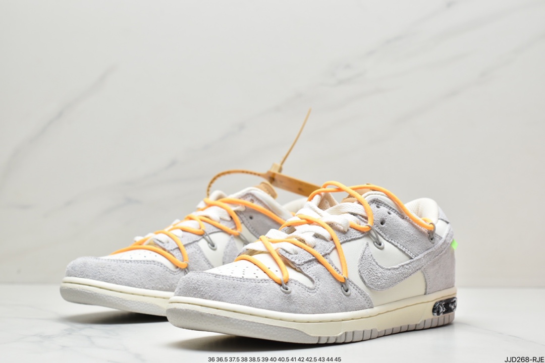 Designer independent brand Off-White x Nike SB Dunk Low ”The 15/50 dunk series low-top classic all-match casual sports shoes DJ0950