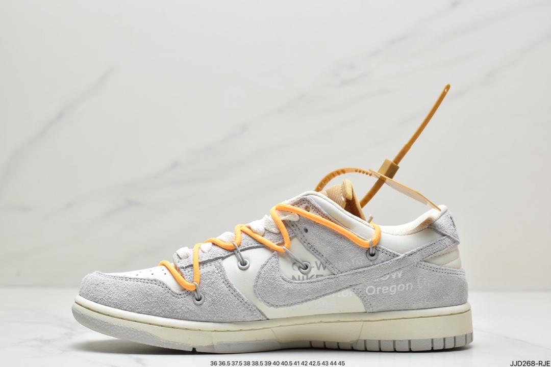 Designer independent brand Off-White x Nike SB Dunk Low ”The 15/50 dunk series low-top classic all-match casual sports shoes DJ0950