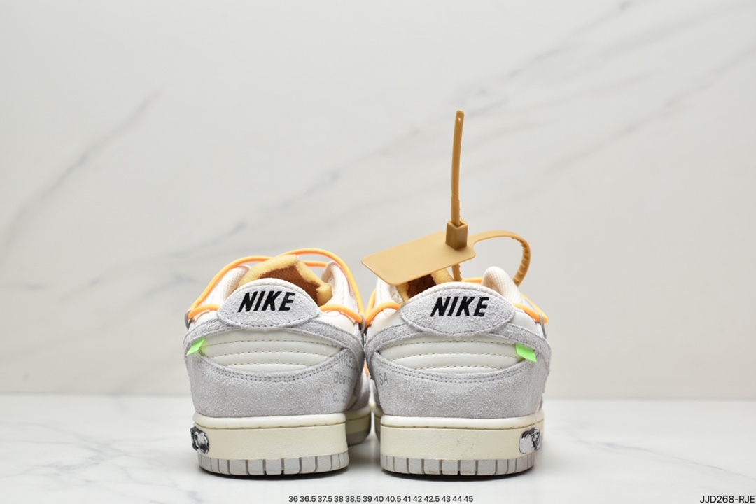 Designer independent brand Off-White x Nike SB Dunk Low ”The 15/50 dunk series low-top classic all-match casual sports shoes DJ0950