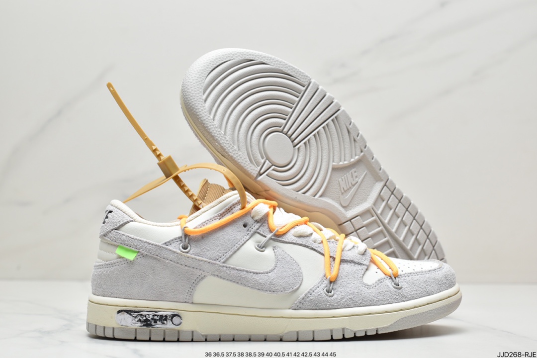 Designer independent brand Off-White x Nike SB Dunk Low ”The 15/50 dunk series low-top classic all-match casual sports shoes DJ0950