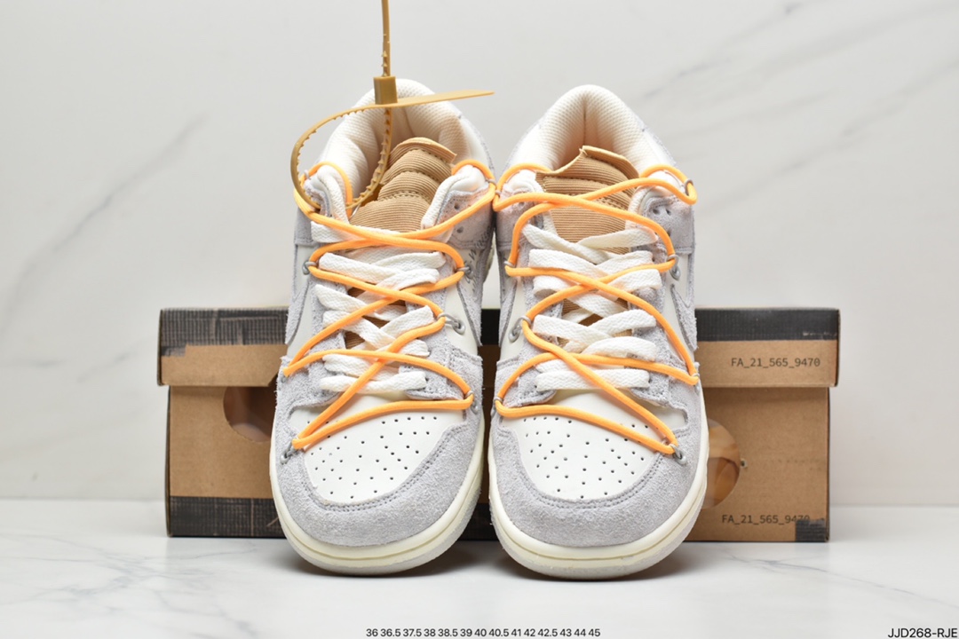 Designer independent brand Off-White x Nike SB Dunk Low ”The 15/50 dunk series low-top classic all-match casual sports shoes DJ0950