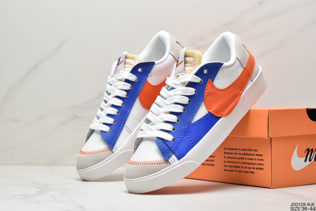 120 耐克Nike SB ZOOM BLAZERLOW 开拓者复古经典低帮运动板鞋DV9122-181