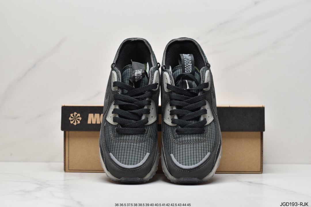 180 耐克/Nike Air Max Terrascape 90”Summit White/Pink”山川地形系列经典复古百搭休闲运动气垫慢跑鞋DC9450-100