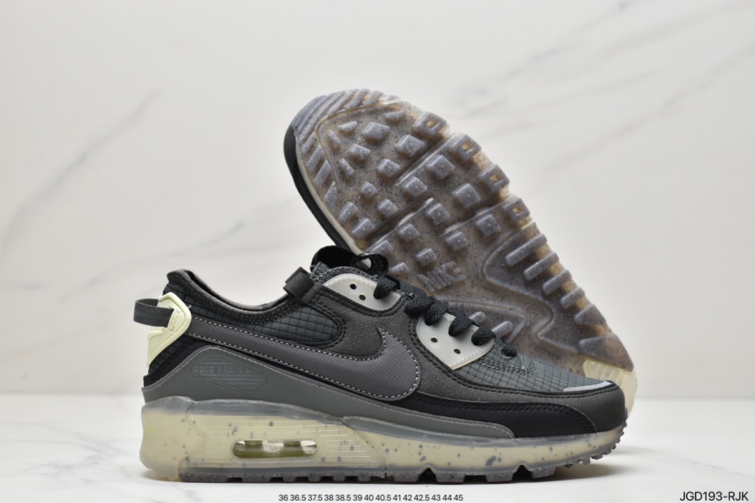 180 耐克/Nike Air Max Terrascape 90”Summit White/Pink”山川地形系列经典复古百搭休闲运动气垫慢跑鞋DC9450-100