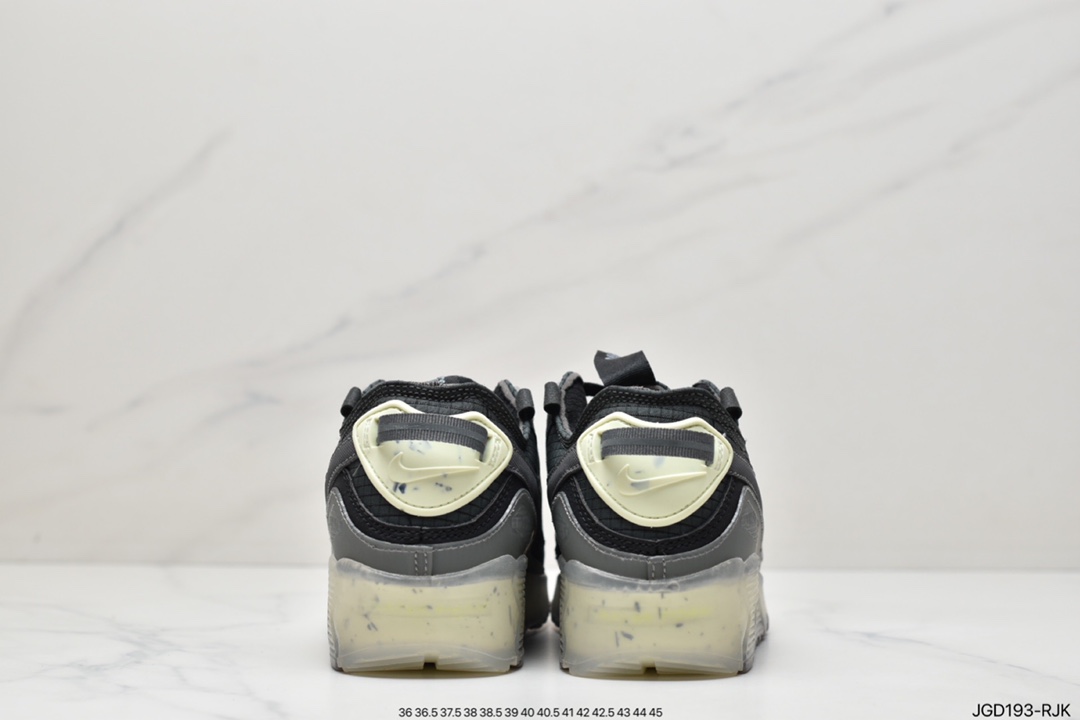 180 耐克/Nike Air Max Terrascape 90”Summit White/Pink”山川地形系列经典复古百搭休闲运动气垫慢跑鞋DC9450-100
