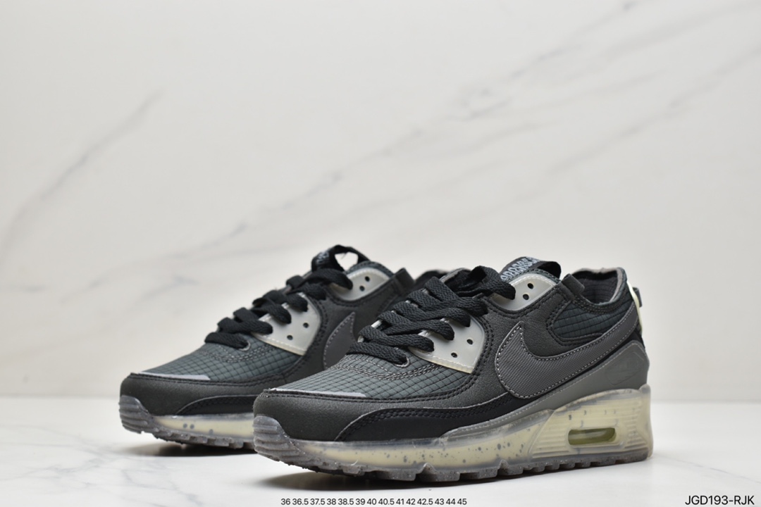 180 耐克/Nike Air Max Terrascape 90”Summit White/Pink”山川地形系列经典复古百搭休闲运动气垫慢跑鞋DC9450-100
