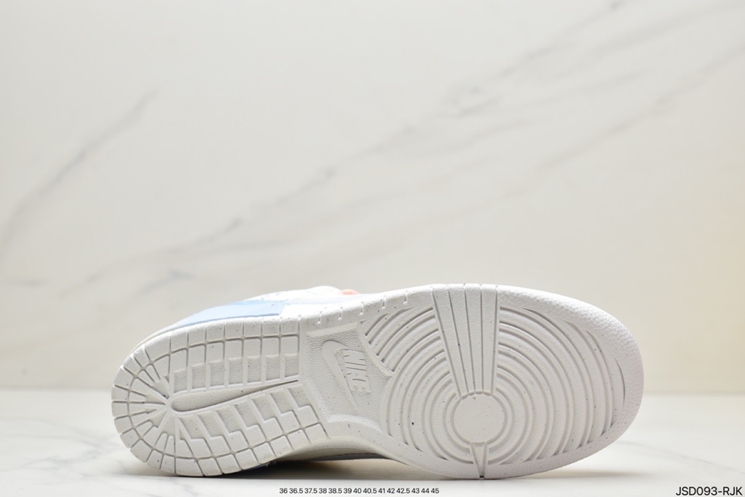 200 耐克Nike Dunk Low Disrupt 2“Pale lvory”Nike Swoosh 采用缝线勾勒出轮廓DH4402-100