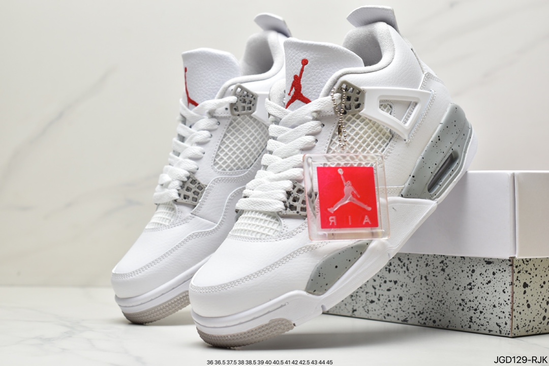180 性价比版本Air Jordan 4 Retro ”White Cement”白水泥 840606-192