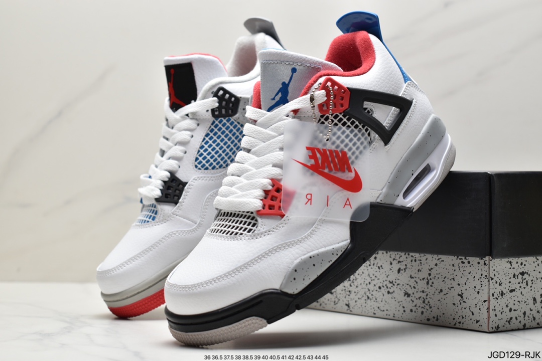 180 性价比版本Air Jordan 4 Retro ”White Cement”白水泥 840606-192
