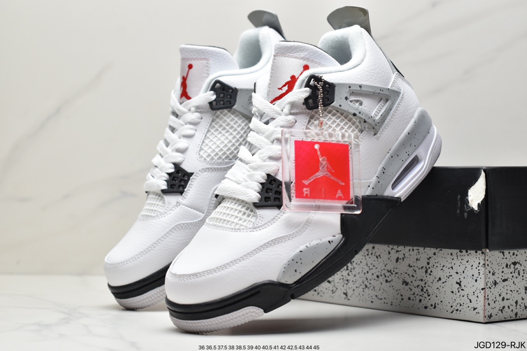 180 性价比版本Air Jordan 4 Retro ”White Cement”白水泥 840606-192