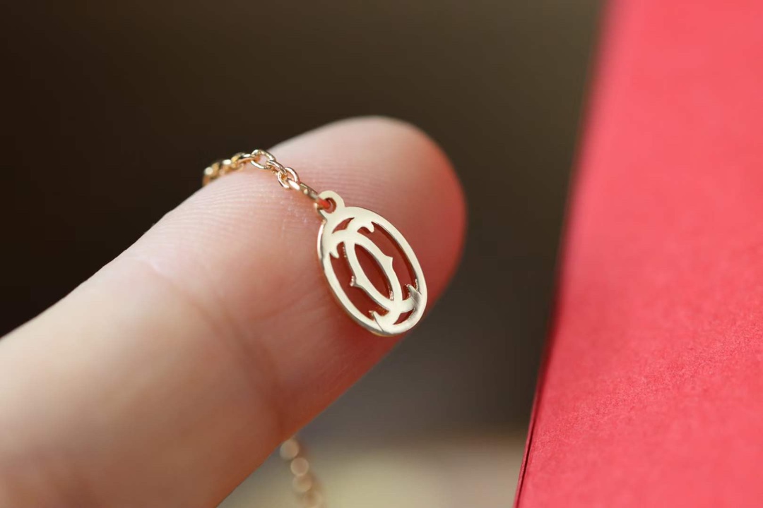 Cartier Cartier/卡地亚 CNC牛角锁骨项链