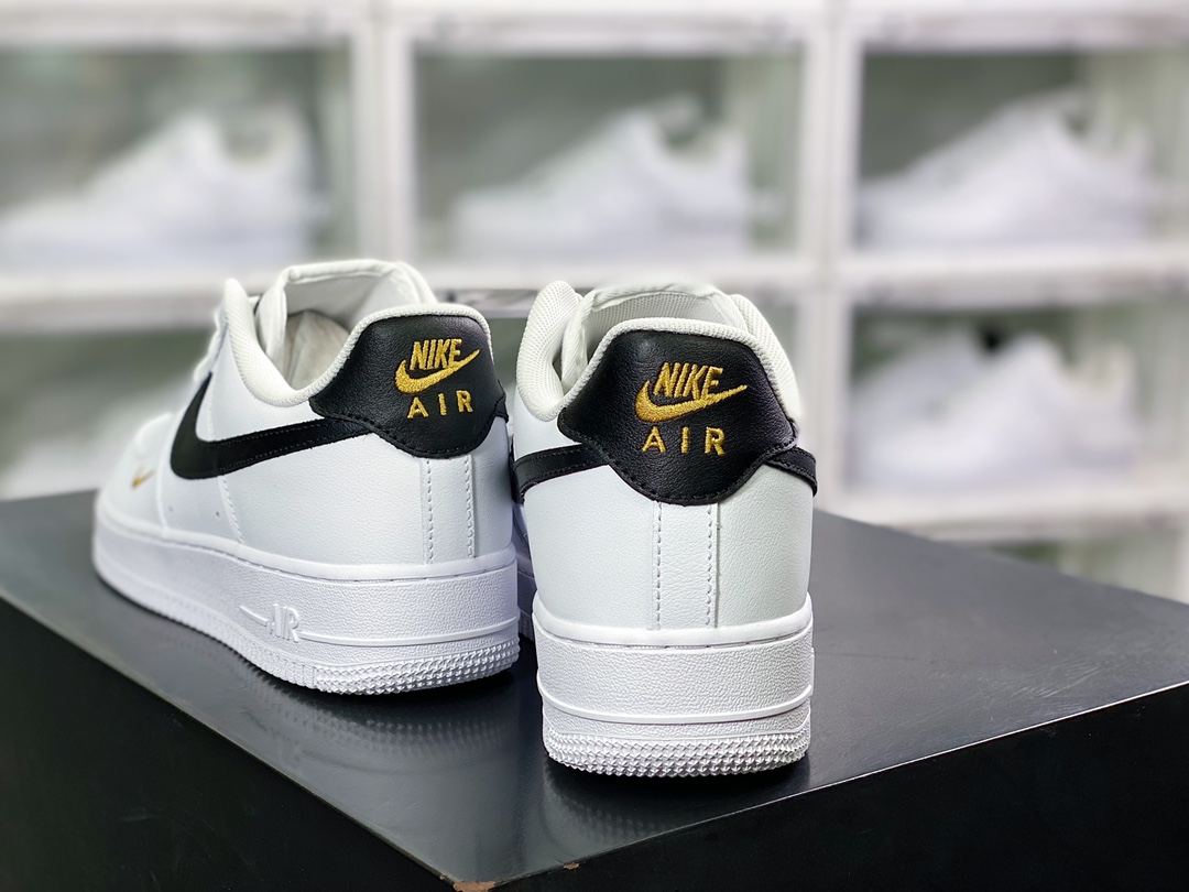 200 Air Force 1’07 Low”White/Black/Gold”空军一号经典低帮百搭休闲运动板鞋CZ0270-102-莆田鞋,莆田鞋货源,高仿鞋,高仿鞋货源,安福档口,莆田高仿鞋,莆田鞋批发,高仿鞋批发,莆田高仿运动鞋,高仿运动鞋,莆田运动鞋 200 Air Force 1’07 Low”White/Black/Gold”空军一号经典低帮百搭休闲运动板鞋CZ0270-102
