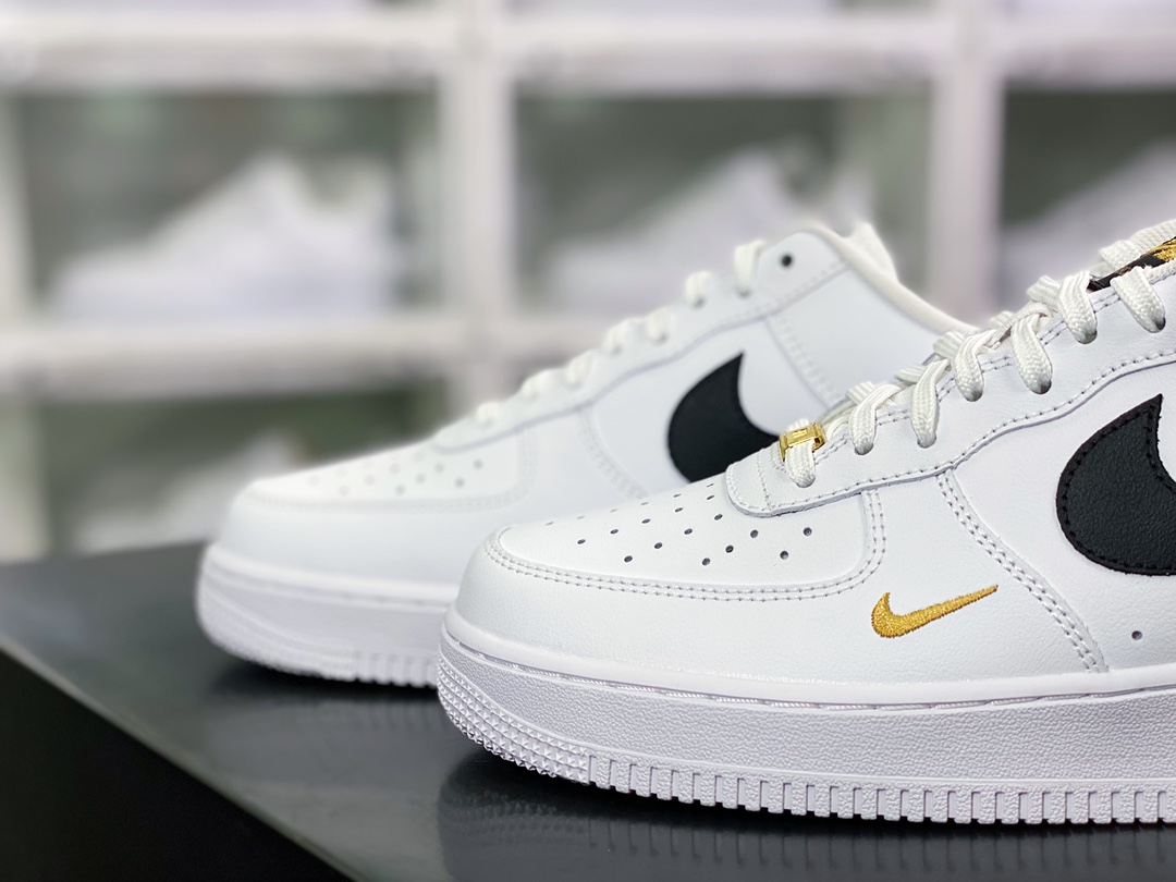200 Air Force 1’07 Low”White/Black/Gold”空军一号经典低帮百搭休闲运动板鞋CZ0270-102-莆田鞋,莆田鞋货源,高仿鞋,高仿鞋货源,安福档口,莆田高仿鞋,莆田鞋批发,高仿鞋批发,莆田高仿运动鞋,高仿运动鞋,莆田运动鞋 200 Air Force 1’07 Low”White/Black/Gold”空军一号经典低帮百搭休闲运动板鞋CZ0270-102